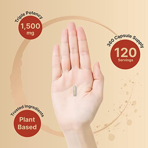 Cápsulas de Casca de Psyllium 1500mg Por Porção, 360 Unidades, com Inulina – Compre Agora! - NatureBell