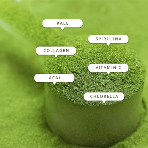 Greens Strawberry – Pó Premium de Verdes – V Shred – 100g - Sculpt Nation