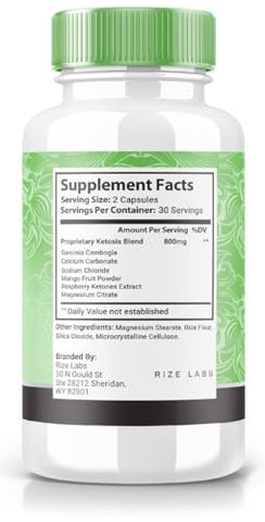 rize labs - (5 Pacotes Oficiais) Fast Lean Pro – Suplemento para Perda de Peso, Cápsulas Fast Lean Pro, Pílulas em Pó de Fórmula Avançada Fast Lean Pro, Avaliações FastLeanPro, Pastilhas Extra Fortes (300 g)
