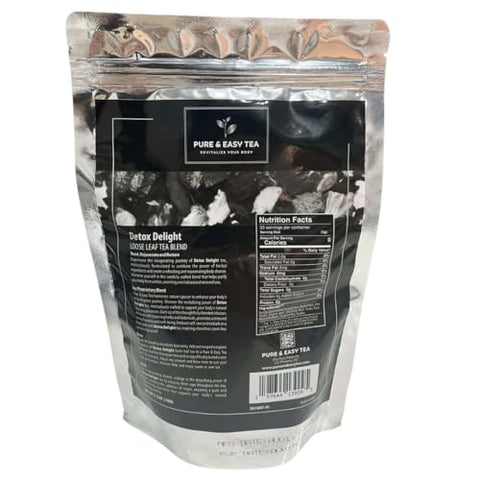 Pure And Easy Tea - Chá Detox Puro e Fácil, Desintoxicação Deliciosa, Detox de 30 Dias, Favorece o Emagrecimento Saudável, Fígado, Intestino