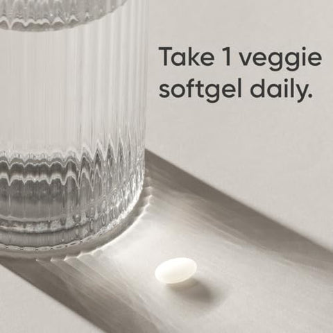 Vegan Biotin 2500mcg com Óleo de Coco Orgânico – Biotina Extra Forte Vitamina B7 para Cabelos Mais Saudáveis – 60 cápsulas - Sports Research