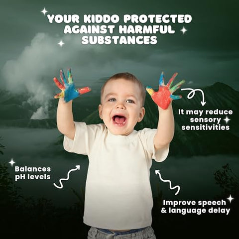 MEGA HEALTH - The One Healer | Gotas de Zeólita para Crianças e Adultos | Suporta Desintoxicação Diária Suave, Energia e Foco Naturalmente | Gotas Líquidas Pura de Zeólita Methyl B12 D3 | Desintoxicação Intestinal e Hepática