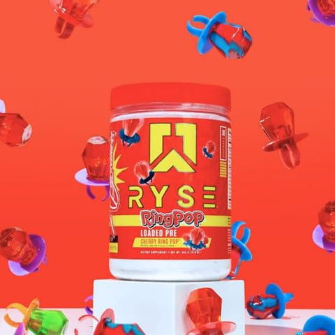 RYSE Up Supplements - Ryse Loaded Pré-Treino em Pó para Homens – Energia e Desempenho Máximo