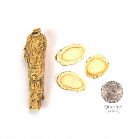 Hsu's - Hsu’s Ginseng – Fatias Jumbo de Ginseng Americano Cultivado 2 oz | 2 oz Box, 西洋参, 花旗參