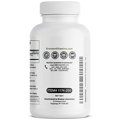 Saw Palmetto 1000 MG por Porção Extra Forte – Suporte à Saúde da Próstata – 100% Natural - Bronson