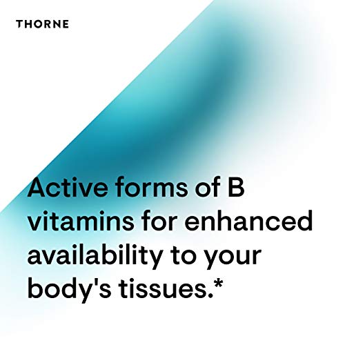 Basic B-Complex – Suplemento de Vitamina B Complexo Pronto para Tecidos com Colina – Suporta Produção de Energia Celular, Saúde Cerebral - THORNE