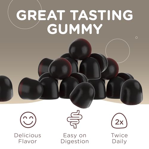 Gummies de Cogumelos 10-em-1 Sabor Framboesa com Lion’s Mane, Reishi, Cordyceps, Cogumelo Branco e Mais 6 Cogumelos Adaptogênicos (60) - Zahler