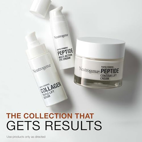 Creme Facial Neutrogena Rapid Firming Peptide Contour Lift – Hidratante Diário para Firmar Visivelmente – 50g