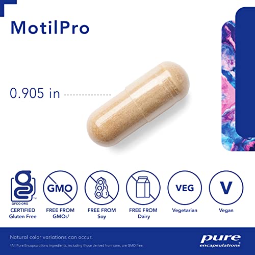 MotilPro | Suplemento Hipoalergênico para Promover a Saúde da Motilidade Intestinal* | 180 Cápsulas - Pure Encapsulations