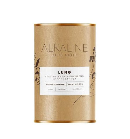 Alkaline Herb - Chá de Pulmão (Happy Lung Tea) – Fortaleça seus pulmões naturalmente | 100g