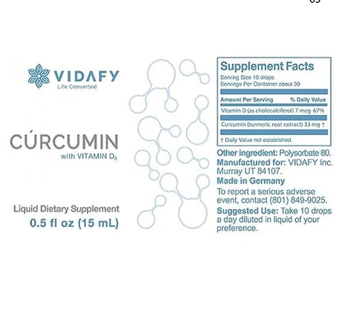 Generic - Curcumin NANOFY com BioMS e D3 – Potencialize sua saúde com a fórmula avançada