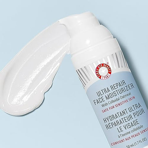 Ultra Repair Face Moisturizer – Loção Facial Hidratante Leve para Todos os Tipos de Pele, 50ml - First Aid Beauty