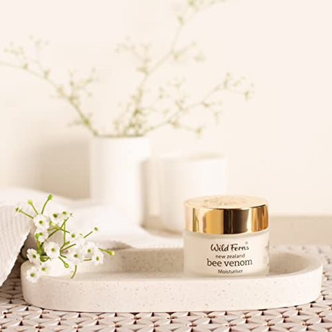 Bee Venom Moisturiser com Mel Manuka 80, 99% Natural, 100g - Wild Ferns
