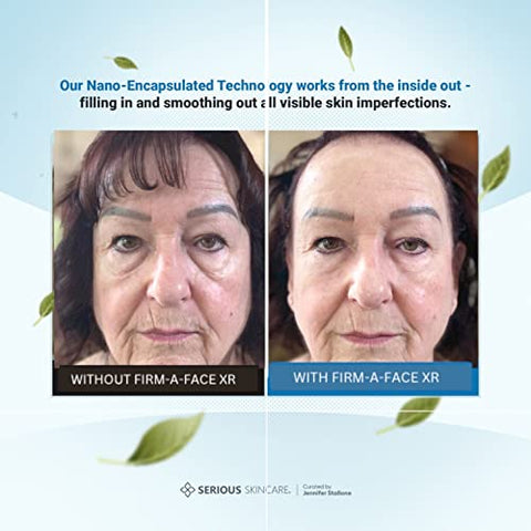 Firm A Face XR – Redutor de Linhas Finas, Rugas e Poros Dilatados – Efeito Imediato – 3.2 Fl Oz (1pack) - Serious Skincare