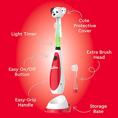 Little Brusheez® Escova de Dentes Sônica para Crianças – Segura | Marca Little Brusheez®