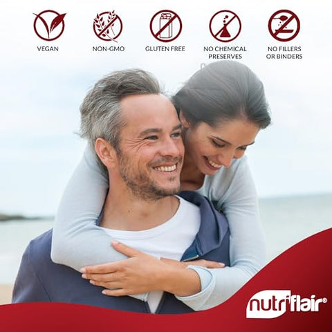 Premium Berberine HCL 1200mg + Canela Ceylon Pura – 120 Cápsulas | Sistema imunológico, gerenciamento de peso saudável - NutriFlair
