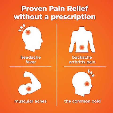 Ibuprofeno 200 mg, Analgésico/Antitérmico, 500 Comprimidos - Amazon Basic Care