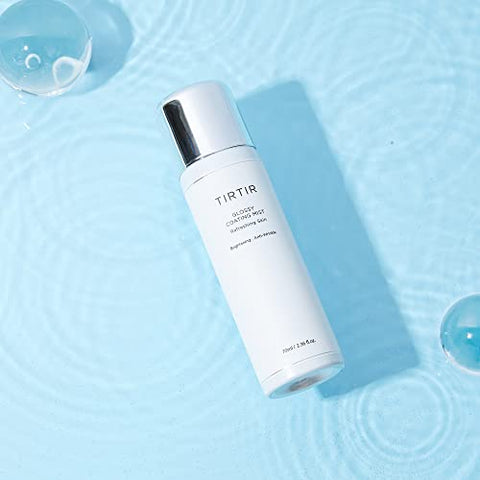 Mist Iluminador de Ácido Poliglutâmico 70ml, para Pele Fresca e Radiante, Spray Refrescante, Calmante e Preparador de Maquiagem - TIRTIR