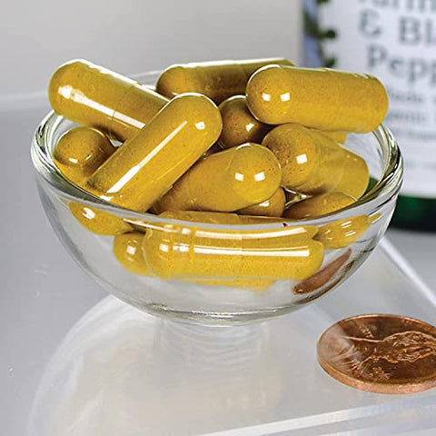 Cúrcuma: Poderoso Antioxidante Natural – 60 Cápsulas - Swanson