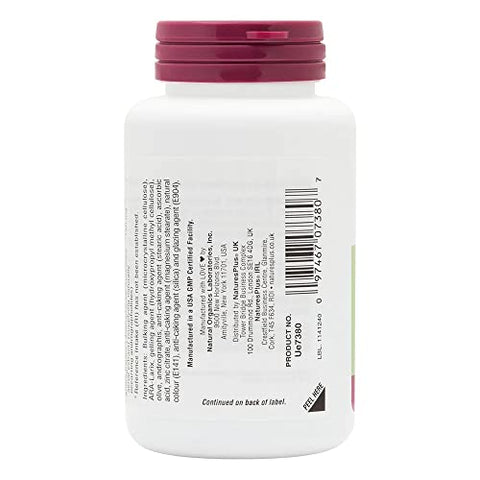 Herbal Actives Tri Immune – Folha de Oliveira, Arabinogalactanos, Andrographis – 60 cápsulas vegetais | Natures Plus - Natures Plus