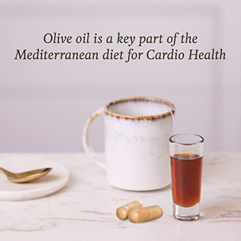 Olive Life – Saúde Cardiovascular em Cápsulas 120 – Marca Líder em Cuidados com a Saúde - COMVITA