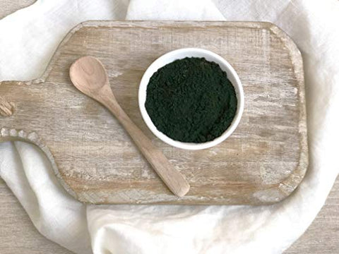 Anthony's - Chlorella Orgânica em Pó Anthony, 227g, Não Transgênico, Sem Glúten, Parede Celular Quebrada