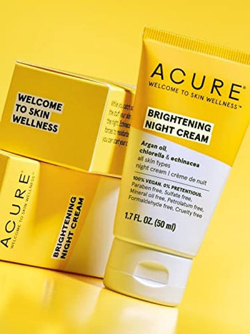 Acure - ACURE Brightening Day – Creme Clareador Facial 50g | Produto Natural e Vegano