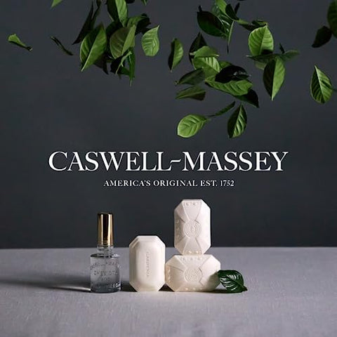 Sabonete em Barra Castile Caswell-Massey, Gel de Banho Masculino, Sabonete Líquido para as Mãos e Rosto, Sabonete Natural Hidratante para o Corpo no Banho ou Chuveiro, Sândalo em Grão, Sândalo Centenário