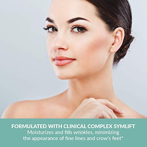 Pure Biology - Creme Premium Total para Rugas – Creme para Olhos com Cafeína Hidratante, Sérum Anti-Envelhecimento e Creme para Rugas de Abacate com Ácido Hialurônico, Vitamina C e E | Hidratante para Olhos