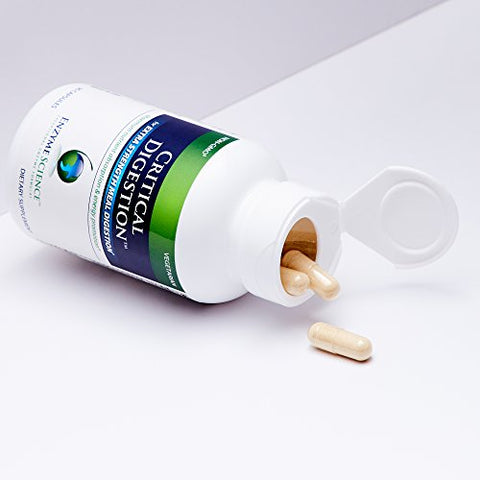 Enzyme Science - Critical Digestion – 90 Cápsulas de Alta Potência para Suporte à Digestão, Inchaço e Indigestão