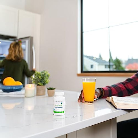 Liver Nutrients – Suporte à Produção de Glutationa e Função Celular do Fígado com Cardo Mariano e Ácido Alfa-Lipóico – 60 cápsulas - Seeking Health