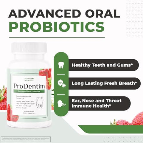 Nature’s NutriWave - Prodentim: Saúde para Gengivas e Dentes – Fórmula Avançada para Cuidados Bucais – 100g