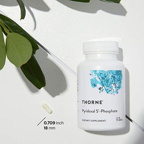 Pyridoxal 5′-Phosphate – Vitamina B6 Bioativa para Produção de Energia e Síntese de Neurotransmissores – 180 Cápsulas - THORNE