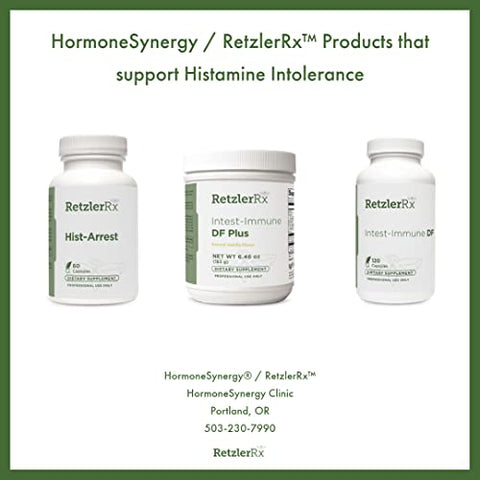 HormoneSynergy - Intest-Immune DF Plus | Imunoglobulinas/Arabinogalactano sem lactose | 30 Porções | Baunilha | IgY – Fatores imunorregulatórios | Suporta a Saúde da Diamina Oxidase DAO: Histamina