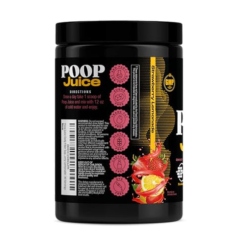5-em-1: Prebiótico, Probiótico, Pósbiótico, Enzimas Digestivas | 500ml - Poop Juice