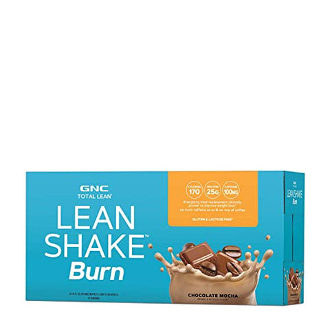 Total Lean Shake Burn – Chocolate Mocha: Emagreça com sabor delicioso! - GNC