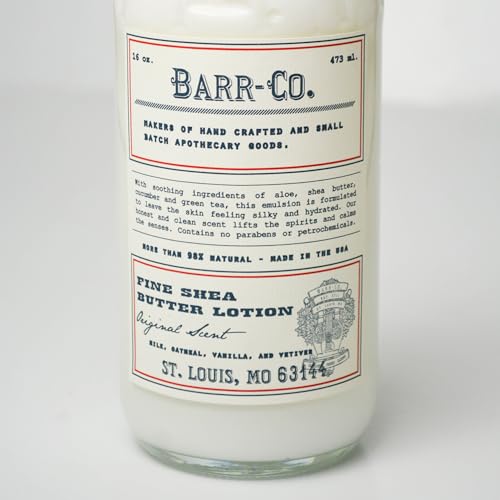 Loção de Manteiga de Karité com Fragrância Original, Sutil e Reconfortante com Aveia e Baunilha – 200ml - BARR-CO