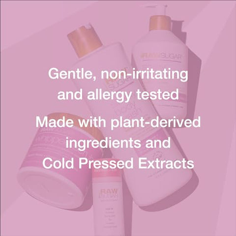 Body Wash para Pele Sensível – Hidratante, Nutritivo e Delicado  RAW SUGAR - RAW SUGAR