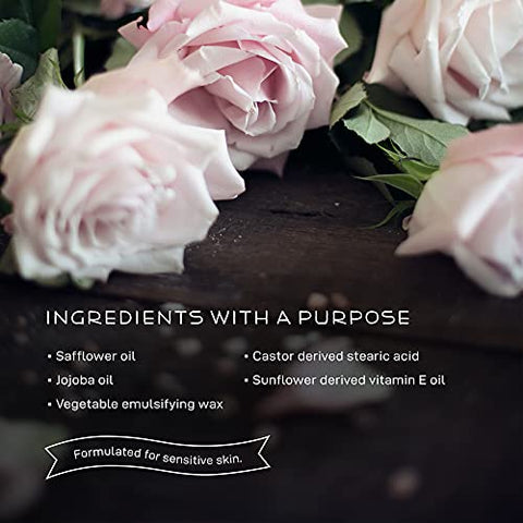 Creme Facial de Água de Rosas Anti-Envelhecimento 100% Natural Farmstead Apothecary 120ml