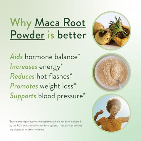 VIDAPURA - Mighty Maca Plus – Pó de Bebida Detox Keto de Raiz de Maca Orgânica Deliciosa, Superfoods Verdes, Natural e Alcalino