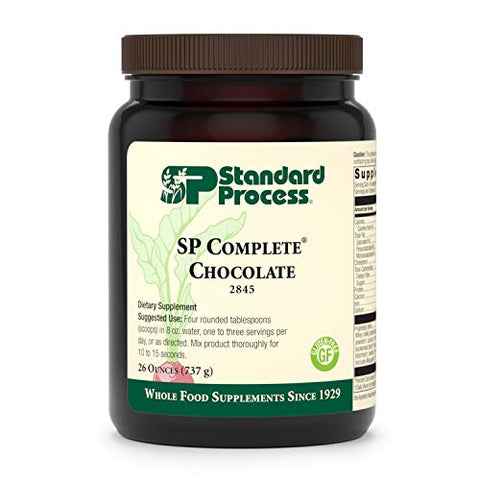 Standard Process Inc. - Standard Process SP Complete – Suporte Imunológico, Suporte Hepático, Antioxidante com Proteína de Arroz, Extrato de Semente de Uva e Colina – Vegetariano, Chocolate – 26 Ounce (750g)