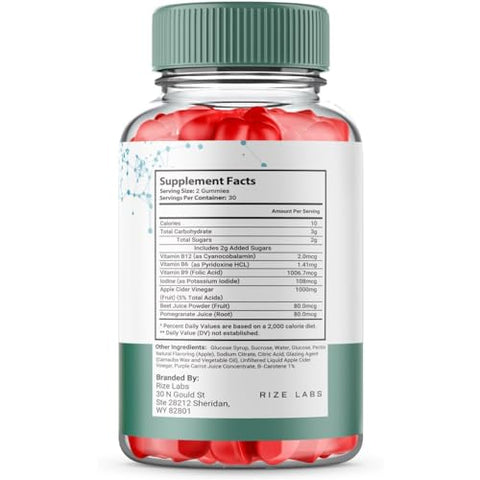 rize labs - (2 Pacotes) Gomas Clear Factor Keto ACV – Perda de Peso Avançada, Gomas Keto ACV, Suplemento Clear Factor Máxima Potência, Avaliações das Gomas ClearFactor (120…)