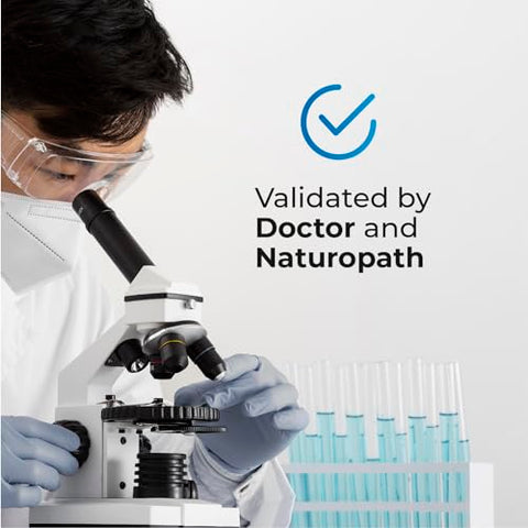 Biogenique - Suplemento de Cogumelo: Lion’s Mane, Cordyceps, Reishi, Complexo de 10 Cogumelos, Suplemento Cerebral para Memória