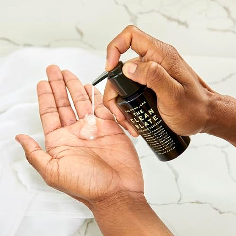 Caldera Lab The Clean Slate | Espuma Facial Orgânica para Homens com Pele Seca e Sensível | Limpeza Profunda e Hidratação | 100ml