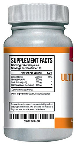 Green Organics - Ultimate PAGG Stack™ 4 Hour Body – Policosanol, Ácido Alfa Lipóico, Flavonóis de Chá Verde, Extrato de Alho | Tim Ferriss