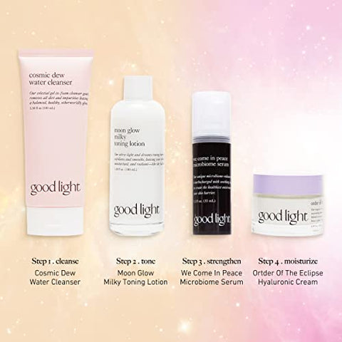 Good Light - Creme Facial Hidratante Order of the Eclipse Hyaluronic. Rejuvenesça a Pele Desidratada Durante a Noite. Todos os Tipos de Pele (50ml)