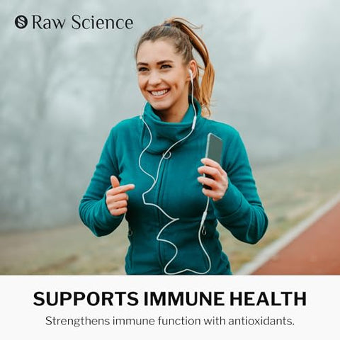 S RAW SCIENCE - Cápsulas de Moringa em Pó, Super Greens – Moringa Capsules 500mg