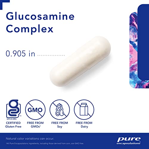 Glucosamina Complexo | Suporte para Cartilagem com Manganês | 180 Cápsulas - Pure Encapsulations