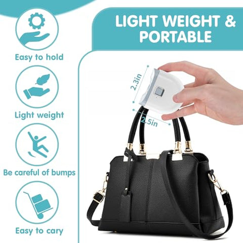 KAZLIE - Cortador de Unhas Automático, Aparador de Unhas Elétrico para Bebês com Luz, 2 Modos de Velocidade, Baixo Volume, Armazenamento de Unhas Cortadas, Lixa de Unha Elétrica Recarregável por USB para Crianças, Adultos, Idosos