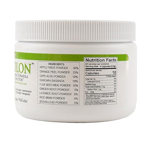 Body Force - Fórmula Colon por Markus – Cápsulas Abrangentes – Rica em Fibras para Remoção de Toxinas – Aloe, Gengibre, Flavonoides Cítricos – 100% Natural